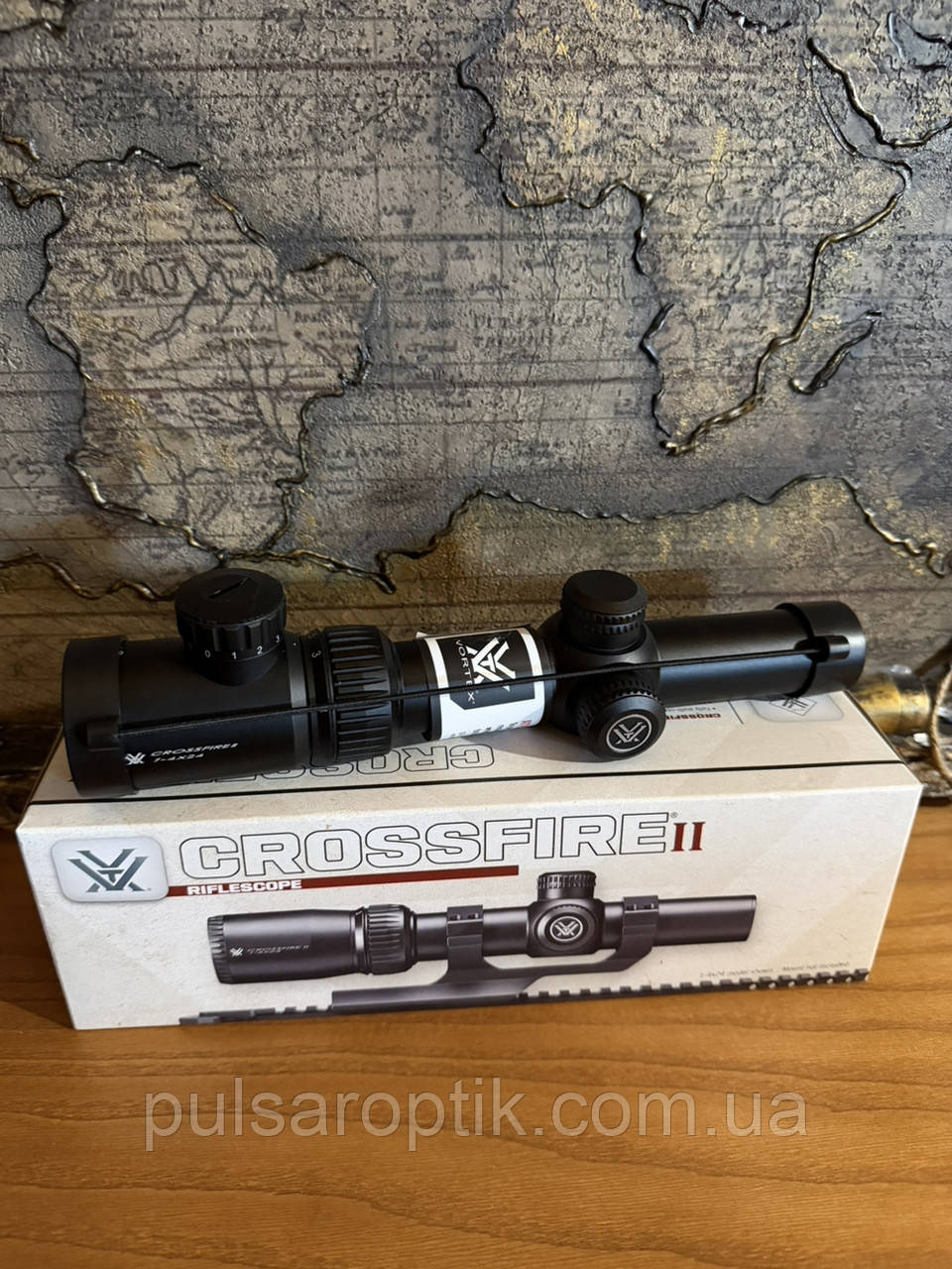 Приціл оптичний Vortex Crossfire II AR1-4x24 V-Brite (CF2-31037), фото 1
