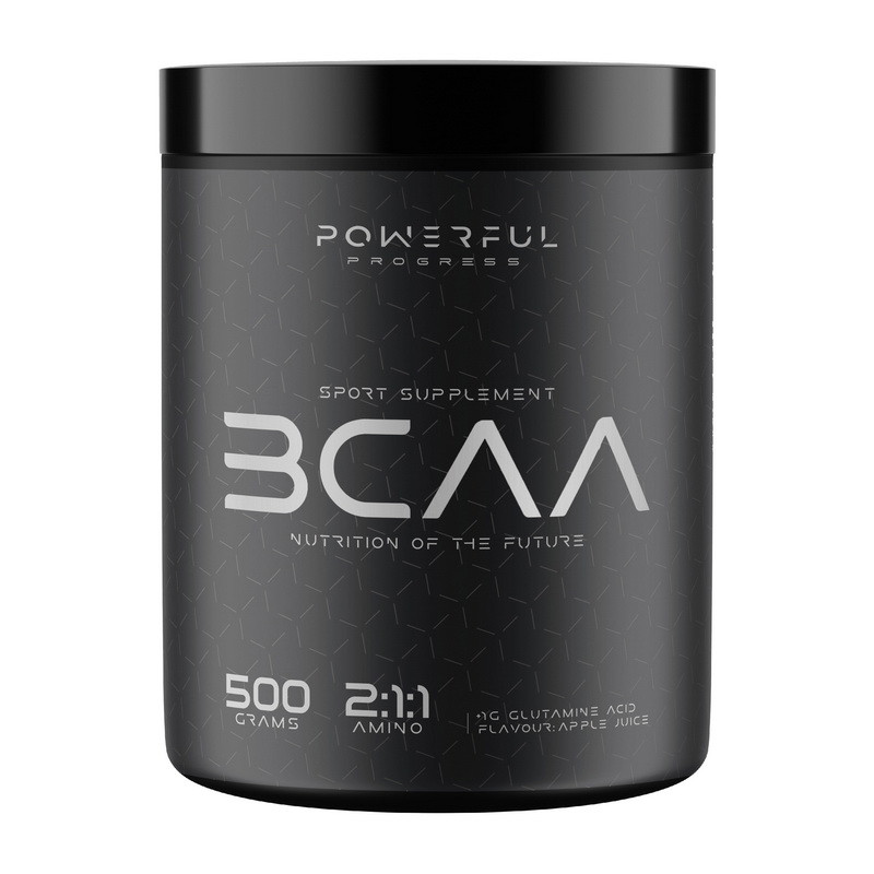 Powerful Progress BCAA 2:1:1 (500 g, lemon & lime), фото 1