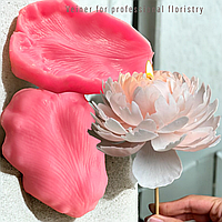 Вайнер для пелюстки (півонія, тюльпан, магнолія, ранункулюс). Платиновий силікон. Пр-во SolarArt Studio. Мод. 74