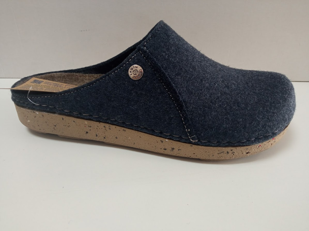 Чоловічі домашні капці Inblu — зручні, теплі та практичні для щоденного комфорту колір Сіро-Синій  (041), фото 1