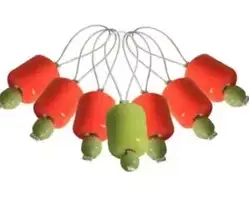 Маркери для в'язання ZOONI ORANGE LILY Knitpro, набір 7 шт