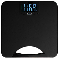 Ваги для підлоги Adler AD 8193 до 250 кг, електронні, РК-дисплей, чорні