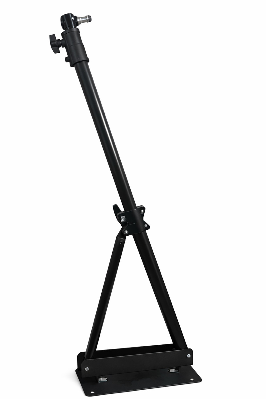 Підлогова стійка для світла, метал, кріплення 30×14,5 мм, висота 90 см, фото 1