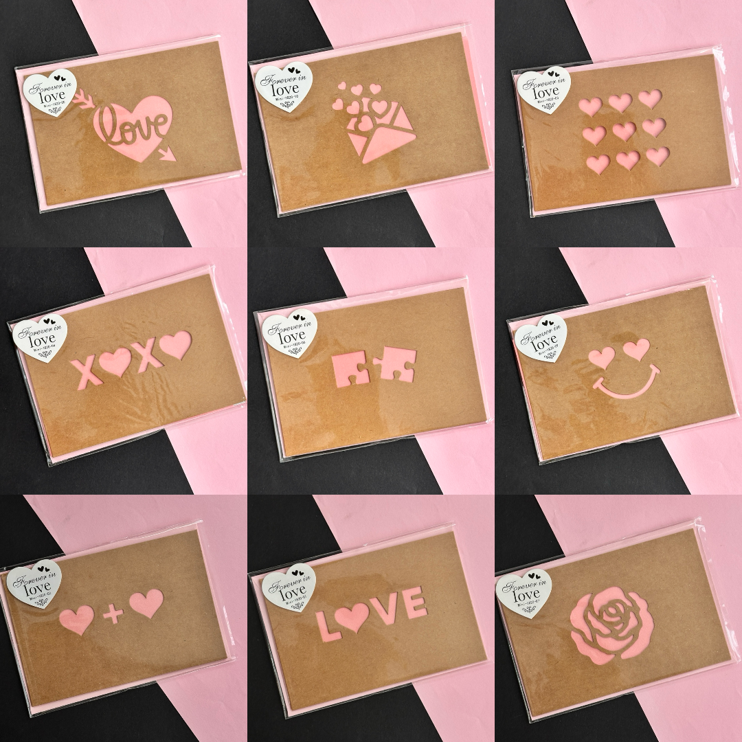 Листівки з перфорацією рандомний дизайн, 1 шт, фото 1