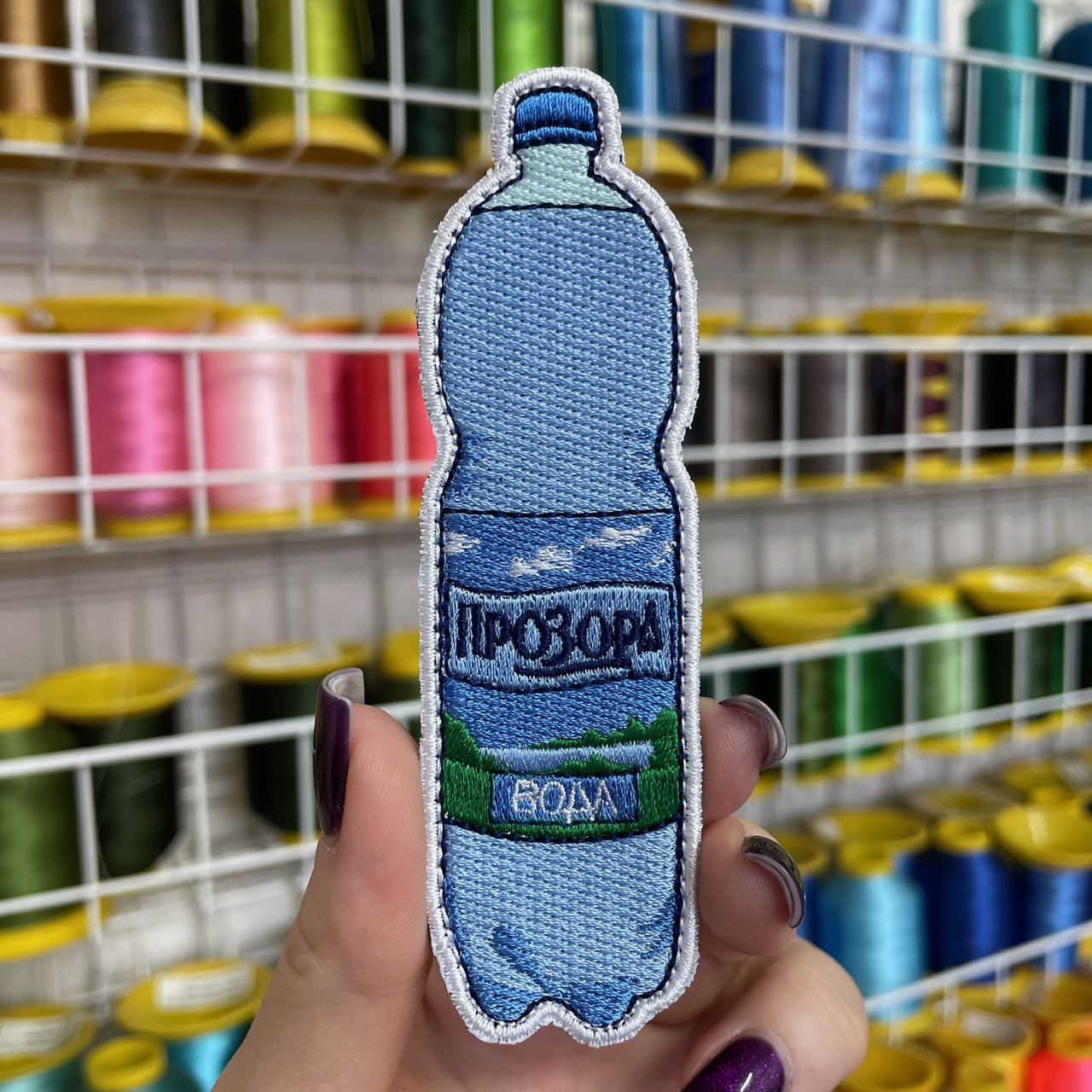 Шеврон, нашивка, патч ПРОЗОРА з липучкою