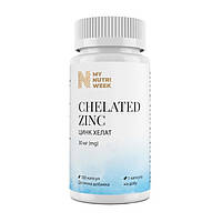 My Nutri Week Chelated Zinc 30 mg (100 caps)