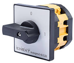 Пакетний вимикач 1-полюсний 32А для електродвигунів E.NEXT