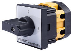 Пакетний вимикач 2p 10A для електродвигунів, IP20, E.NEXT