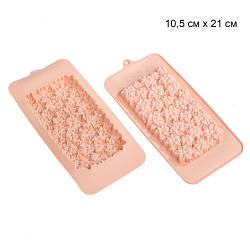 Форма силіконова для шоколаду Квіти