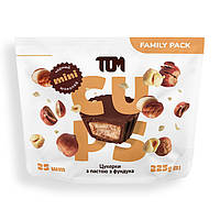 TOM peanut butter Цукерки з пастою фундука чорний шоколад - Family Pack (225 g)
