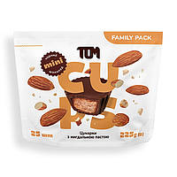 TOM peanut butter Цукерки з мигдальною пастою чорний шоколад - Family Pack (225 g)