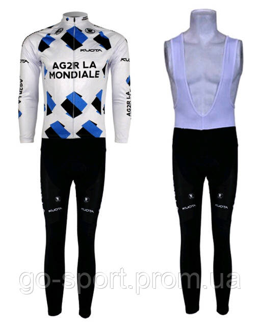 ДЕМІСЕЗОННА Велоформа AG2R 2010 bib