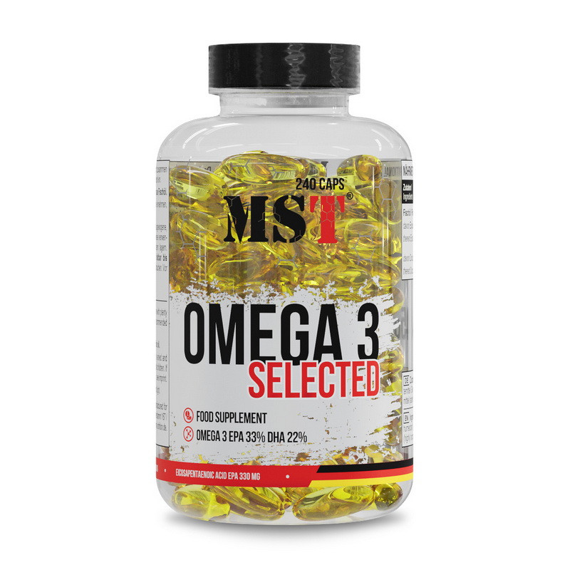 MST Omega 3 Selected (240 caps), фото 1