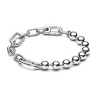 Браслет з ланками та металевими намистинами Pandora ME 592793C00