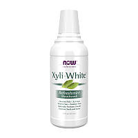 NOW Xyli White Mounthwash (473 ml, refreshmint)