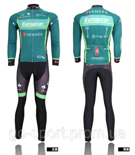 ДЕМІСЕЗОННА Велоформа Europcar VENDEE 2013 bib