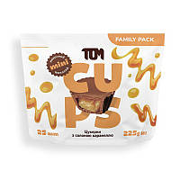 TOM peanut butter Цукерки з солоною карамеллю в молочному шоколаді - Family Pack (225 g)