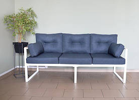 Диван "Джерсі" 3-х місний (синій)