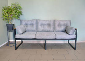 Диван "Плаза" 3-х місний (сірий)