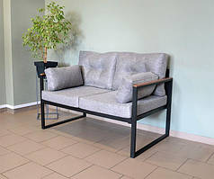 Диван "Плаза" 2-х місний (сірий)