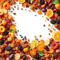 Мікс із цукатів горіхів і сухофруктів