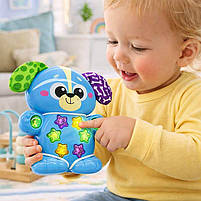 Музичний телефончик-іграшка Собачка Kids Hits KH09/002 — інтерактивна іграшка для малюків світло, звуки та шелесткі вушка, фото 3