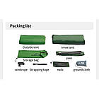 Намет надлегкий одномісний Naturehike Cloud Up Base 1 CNK2450WS032, зелений, фото 3