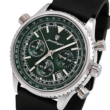 Poedagar Avalon Rubber Black, 2 ремінці