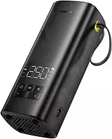 Автокомпресор Baseus SuperMini Mega Series Double Cylinder Air Inflator Black (C11123202111-00)