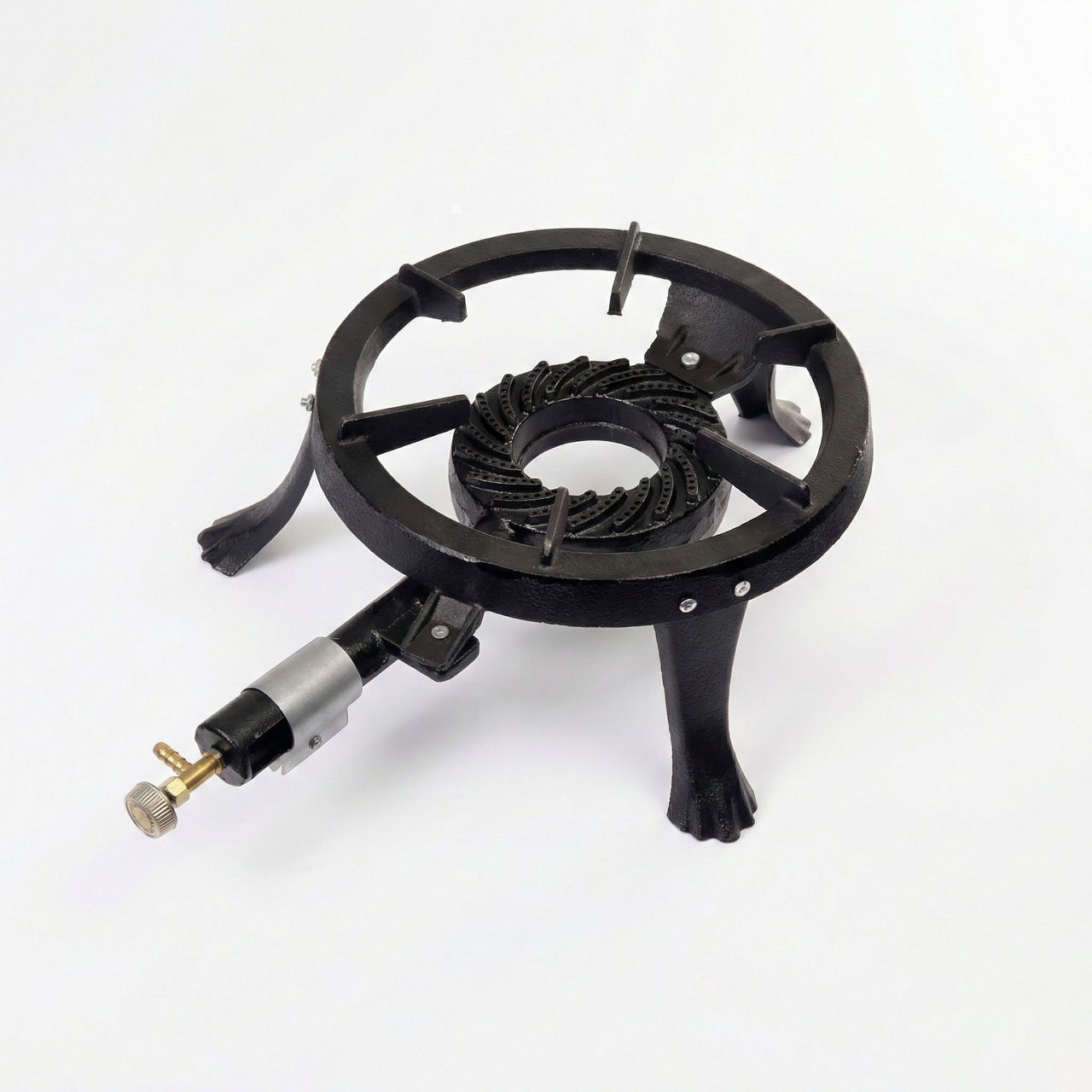 Чавунна газова плита 7 кВт ГБ-23. Потужний промисловий пальник під казан та автоклав, фото 1