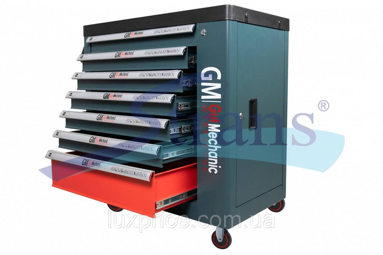 Шафа-візок для інструментів Gut Mechanic 7 Шухляд 900*770*460Mm TTS-00770LuxPrice, фото 1