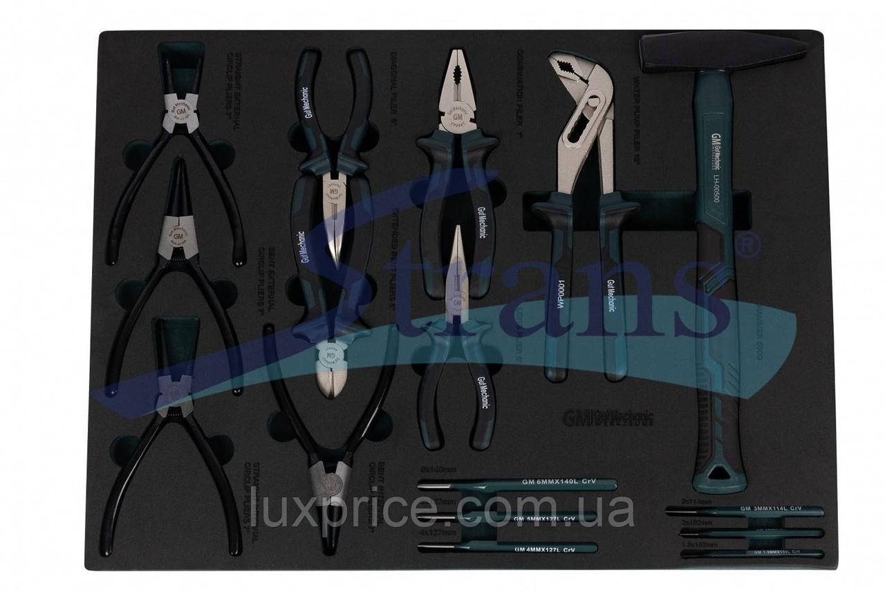 Набір інструментів в ложементі Gut Mechanic 16Шт Pts10016LuxPrice, фото 1