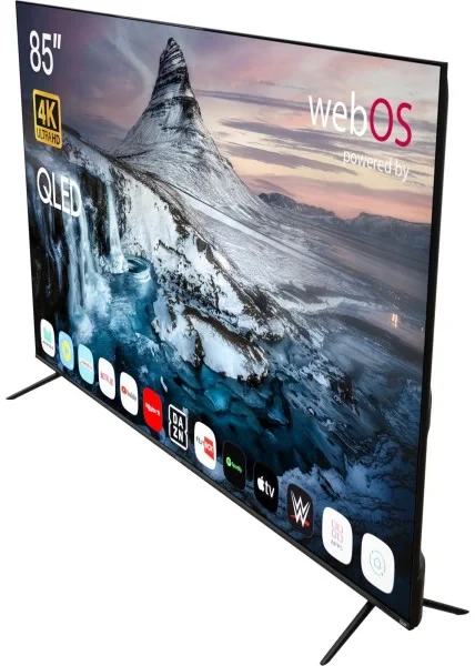 Телевізор Vinga S85UHD25QWEB Black 85, фото 1