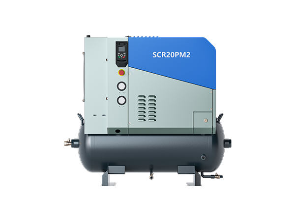 Гвинтовий компресор SCR15PM2 11 кВт, 0.35-1.5 м3/хв, 10 барів із частотним перетворювачем, фото 1