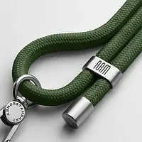 Ремінець для смартфона ArmorStandart Rope Titanium with Clear holder Fern (ARM76102)