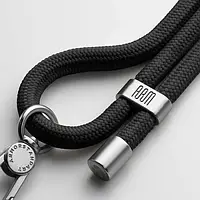 Ремінець для смартфона ArmorStandart Rope Titanium with Dark holder Onyx (ARM76098)