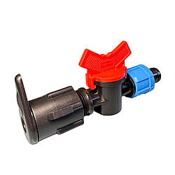 Кран стартовий із підтискачем Presto-PS для шланга LFT, у пакованні — 50 шт. (TV-0217)