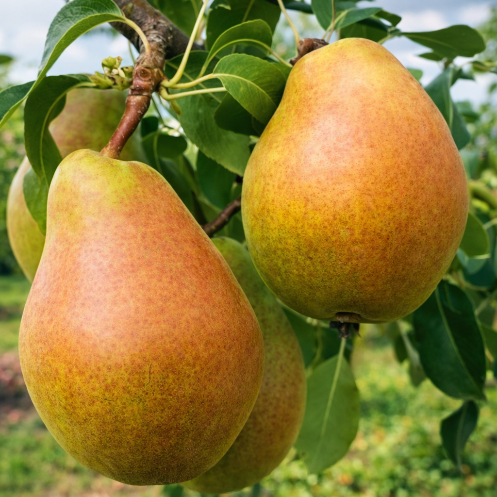 Саджанці Груші Таврійська - осіннього строку, крупноплідна, морозостійка, фото 1