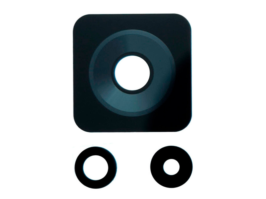 Скло камери для Xiaomi 12T, Xiaomi 12T Pro чорне (комплект 3 шт.), фото 1