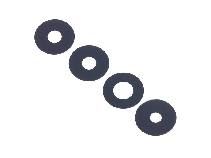 Скло камери для Xiaomi 14T, Xiaomi 14T Pro чорне (комплект 4 шт.), фото 1