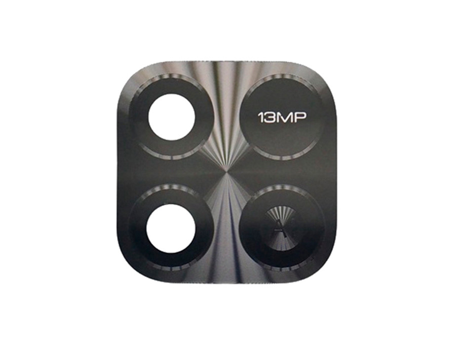 Скло камери для Xiaomi Redmi 10A чорне, фото 1