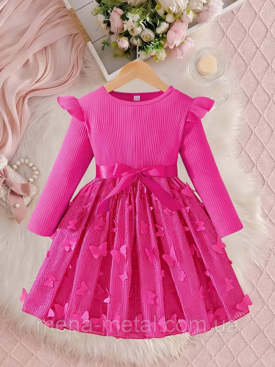 Дитяча святкова сукня для дівчинки 104-110 на 4-5 років, фото 1