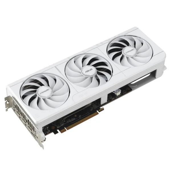 Відеокарта Asus Prime Radeon RX 9070 XT OC Edition 16GB White (PRIME-RX9070XT-O16G-WHITE), фото 1