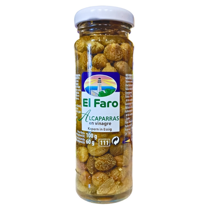 Каперси El Faro в оцті 100 г, фото 1
