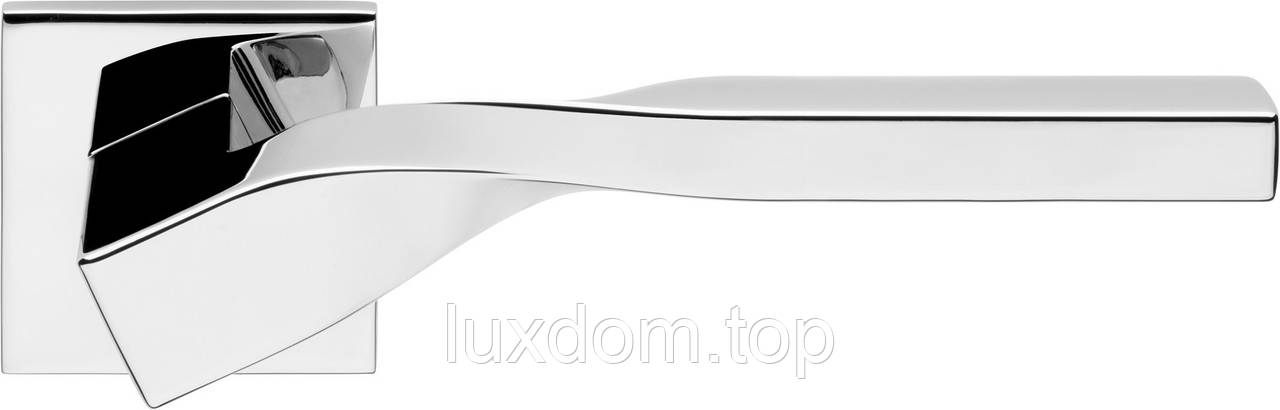 Ручка Linea Cali, Twist, на 88 квадратній розетці, хром, фото 1