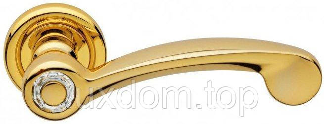 Ручка Linea Cali, Cosmic, на 103 круглій розетці, золото, фото 1