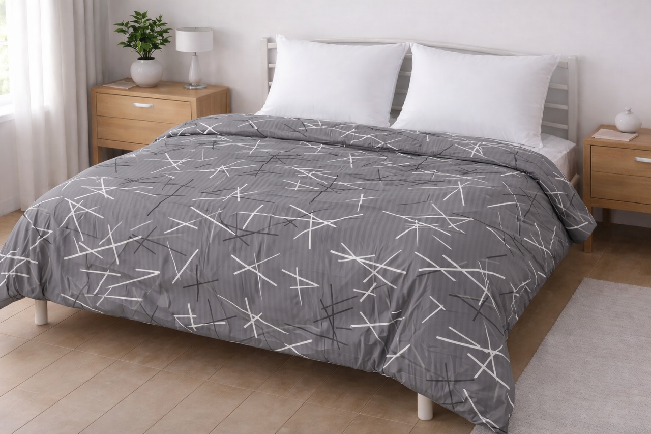 Двоспальна підковдра (Поліестер) "Broken lines 2" 180х217см, фото 1