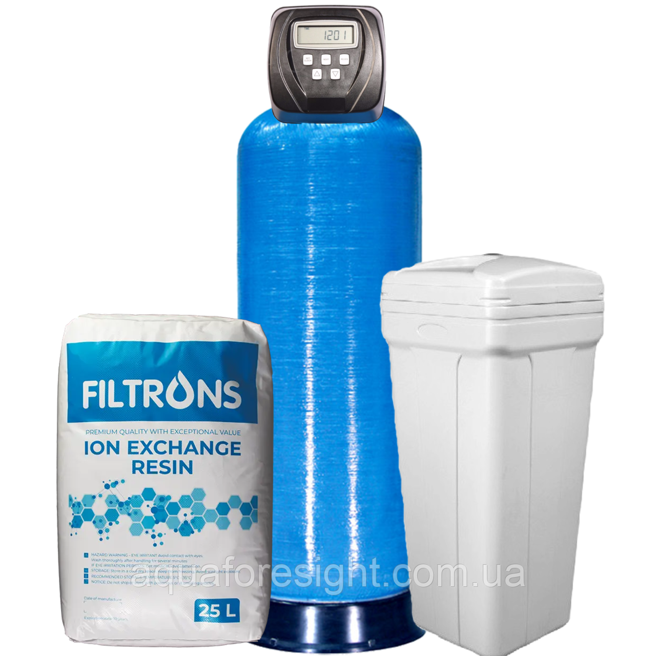 Система пом'якшення води 1465 Clack CI (Filtrons ion exchange resin), ціна з ПДВ, фото 1