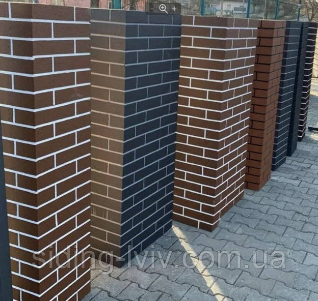 Стовпчик бетонний для парканів 220*220*1420, фото 1