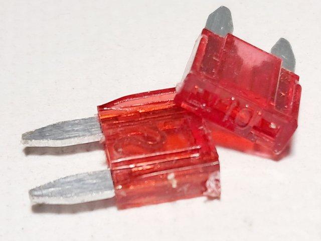 Запобіжник MINI 10А (Китай) 55.3722-10А, фото 1